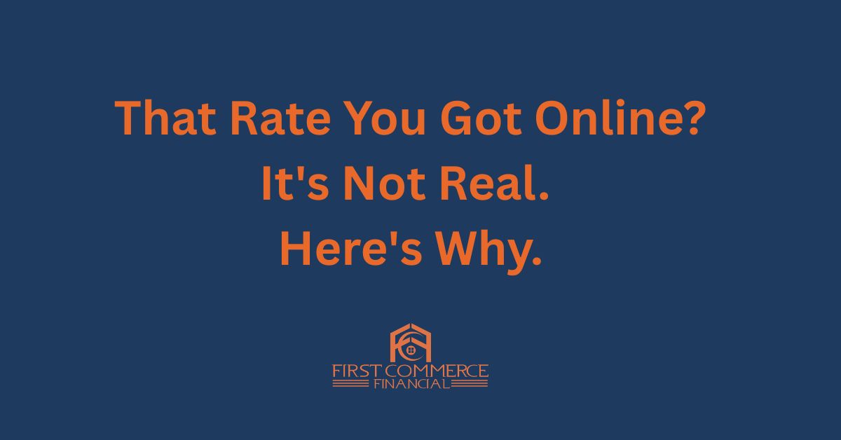 How to actually get the best mortgage rate — why online quotes are not real